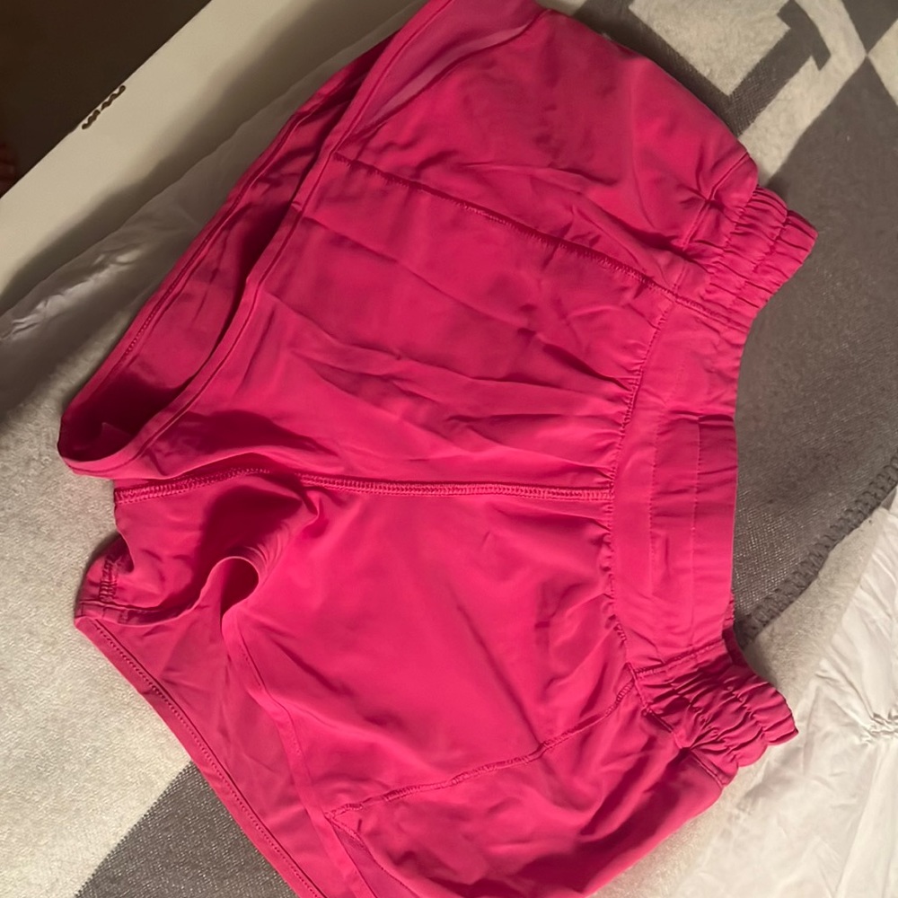 Sonic Pink Lululemon Shorts